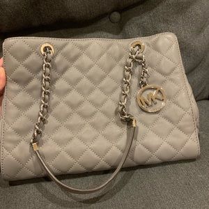Michael Kors gray  handbag